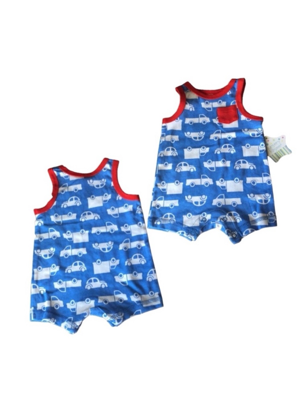 Nursery Rhyme Cars Romper